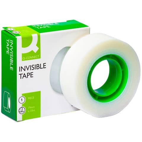 Klebefilm 19mmx33m unsichtbar Q-CONNECT KF02164