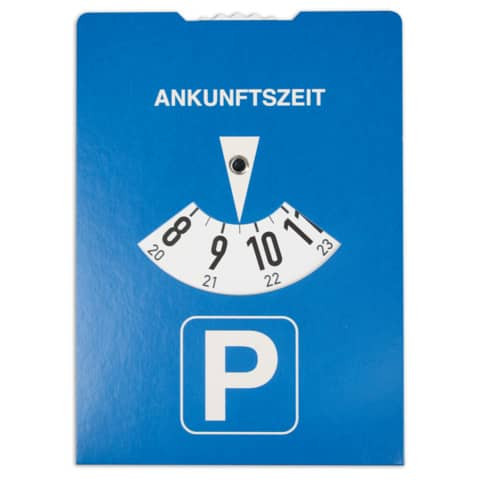 Parkscheibe 11x15cm Karton RNK 3118 Rücks,Benzin Rechner