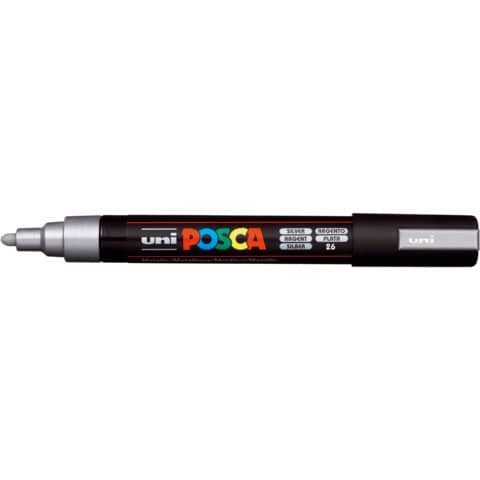 Pigmentmarker silber UNI-BALL 182511 PC-5M