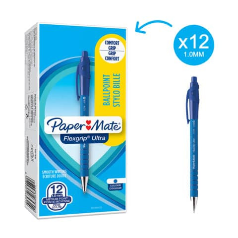 Kugelschreiber Flex Grip blau PAPERMATE S0190433 M26531