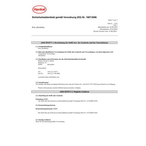 Alleskleber Pritt 50g HENKEL 9HPAKA1