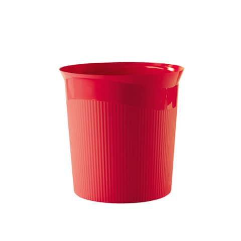 Papierkorb Re-LOOP 13L rot HAN 18148-917 rund
