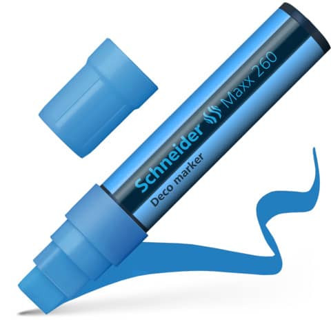 Decomarker Maxx 260 hellblau SCHNEIDER 126010 2-15mm