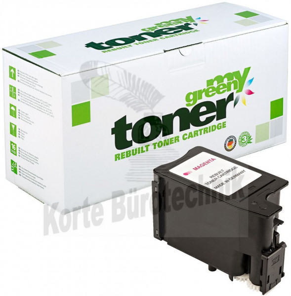 my green toner Toner-Kit magenta (210495) ersetzt MXC30GTM