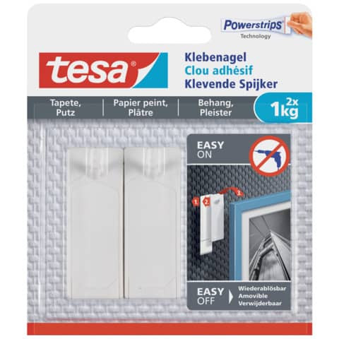 Powerstrips 2ST weiß TESA 77773-00000-00 max.1kg