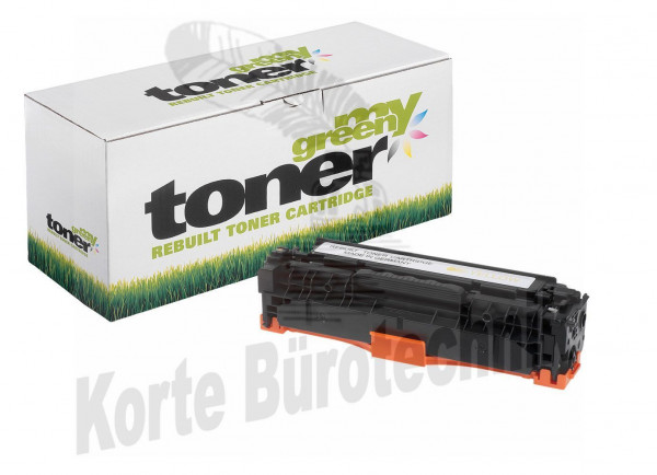 my green toner Toner-Kartusche gelb (133268) ersetzt 312A