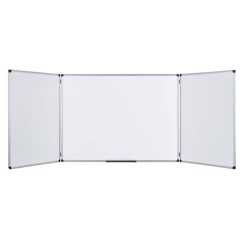 Klapptafel - 90 x 60 cm, weiß, emaillierte Oberfläche