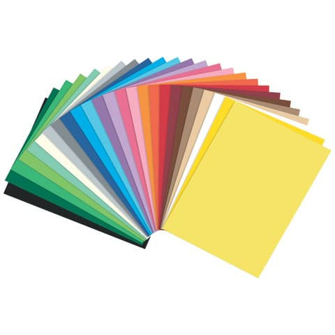 Fotokarton A4 50BL 300g sort. FOLIA 614/50 99 25 Farben