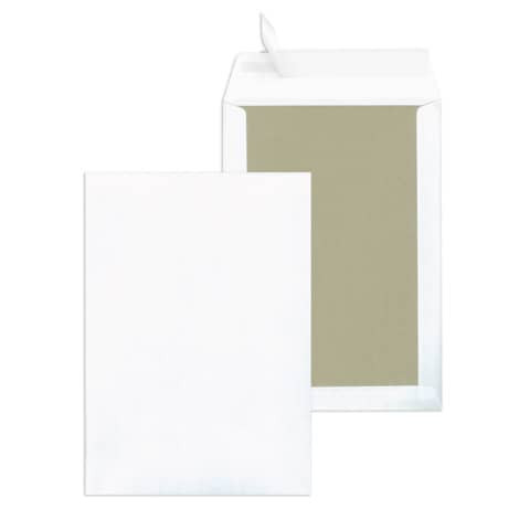 Versandtasche B4 HK 120g weiß MAILMEDIA 30002528 125ST Papprückwand