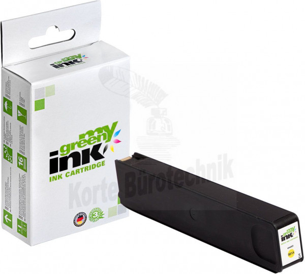 my green ink Tintenpatrone gelb (136627) ersetzt J3M70A, 981A