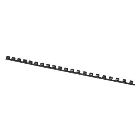 Spiralbinderücken 8mm 21R schwarz Q-CONNECT KF24018 100ST