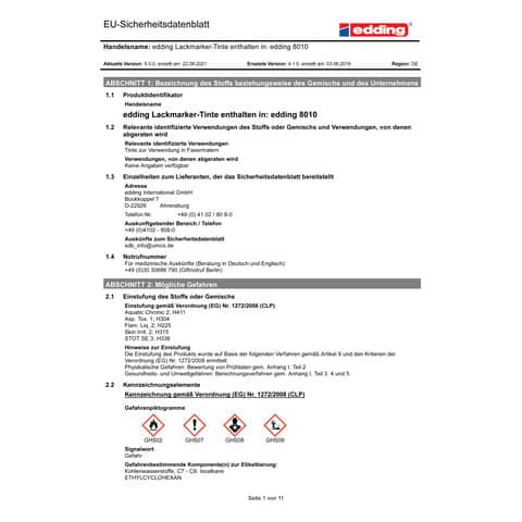Industriemarker special blau EDDING 8300-003 1,5-3mm