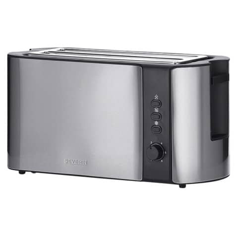 Toaster 4Scheiben edel-schwarz SEVERIN AT 2590 Langschlit