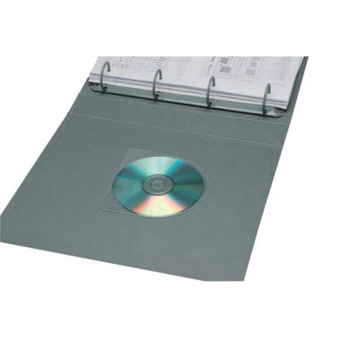 CD-Hülle selbstklebend 100ST Q-CONNECT KF27031