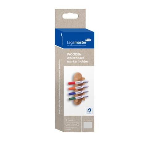 Stifthalter Whitebord magnetisch LEGAMASTER 122025 WOODEN