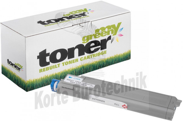 my green toner Toner-Kit cyan (181450) ersetzt 43837131