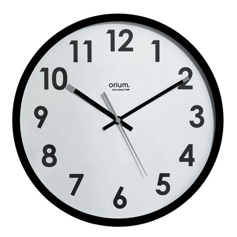 Wanduhr Quarz Ø 30cm Naturalis schwarz CEP 2113610011 ORIUM Naturalis 11361