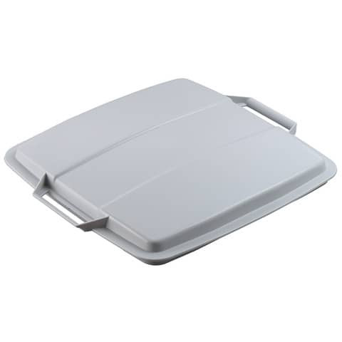 Papierkorb 90L PP+Deckel grau DURABLE VEH2013020 Durabin