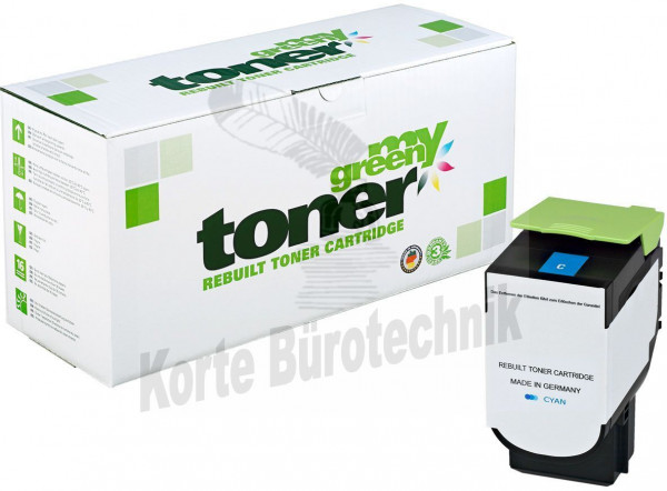 my green toner Toner-Kit cyan HC (162060) ersetzt 71B2HC0