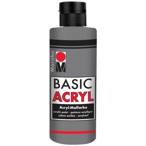 Basic Acryl hellgrau MARABU 12000 004 278 80ml