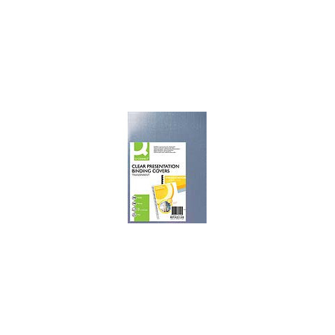 Einbanddeckel A4 150mic Q-CONNECT KF32120 100St.