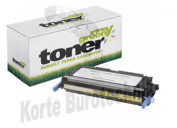 my green toner Toner-Kartusche gelb (131066) ersetzt 502A