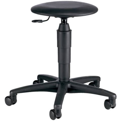 Drehhocker Kunstleder schwarz TOPSTAR 72260D10