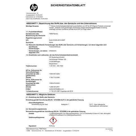 Inkjetpatrone Nr. 903XL magenta HP T6M07AE