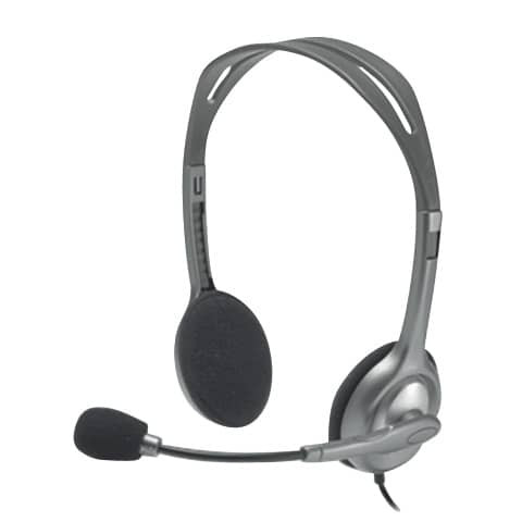 Headset H110 Stereo - silber