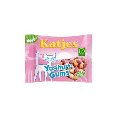 Fruchtgummi Yoghurt-Gums 175g KATJES 5916268005 vegetarisch