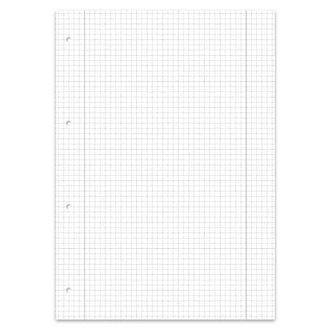 Collegeblock A4 80 Blatt LIN28 kariert URSUS 608511028 70g Randlinien