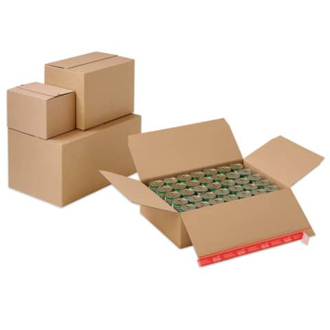 Versandkarton Blitzb. 235x170x135mm COLOMPAC 30000316 selbstklebend