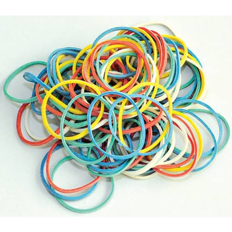 Gummiringe 25mm 250g sortiert Q-CONNECT KF16060