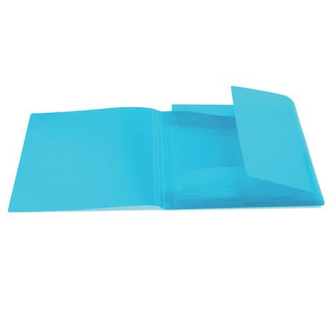 Gummizugmappe A3 PP transl. HERMA 19518 hellblau