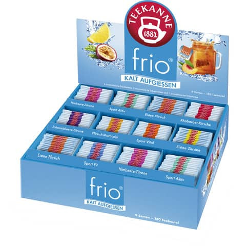 Tee frio Collection Box 9fach sortiert TEEKANNE 7807 180BT