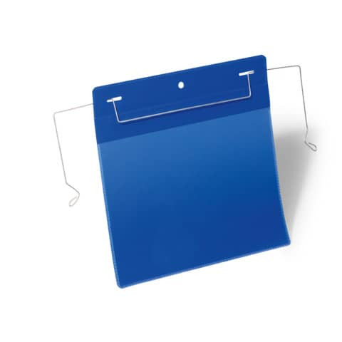 Sichttasche 50ST dunkelblau DURABLE 1752 07 A5quer