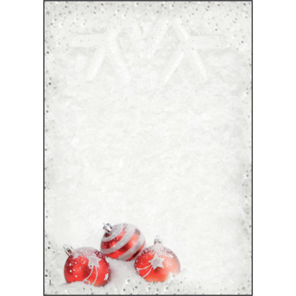 Weihnachts-Motiv-Papier Winter Flair, A4, 90g/m², 100 Blatt SIGEL DP247