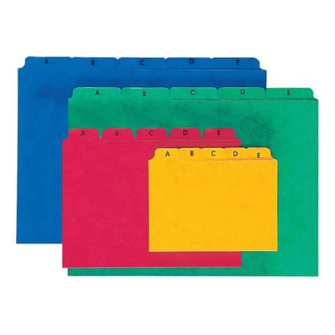 Leitregister A6 gelb Pressspan PAGNA 26251-05