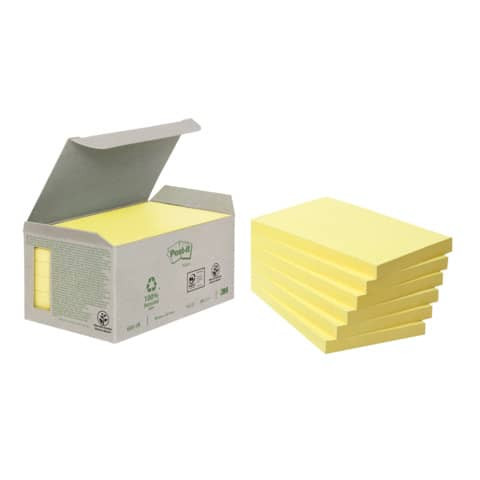 Haftnotizblock 127x76mm gelb POST-IT 655-1B UWF 100Bl 6St
