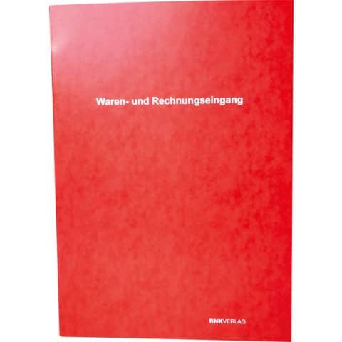 Wareneingangsbuch A4 30BL RNK 30032 6Freispalten