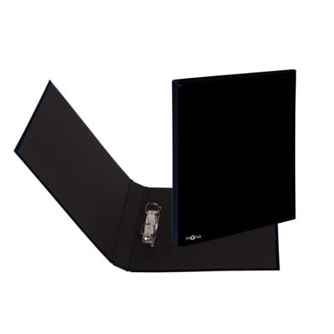 Ringbuch A4 Pappe schwarz PAGNA 20607-01 2Ring