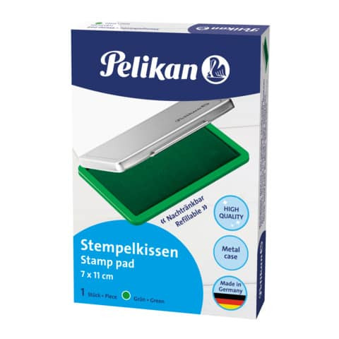 Stempelkissen Gr.2 grün PELIKAN 300004132 331033 7x11 Metall