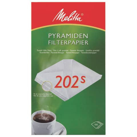 Kaffeefilter Pyramiden 100ST MELITTA 139786 / 213581008