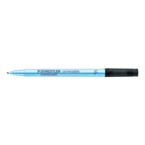 Folienstift Lumocolor 0.6mm schwarz STAEDTLER 305 F-9 correctable