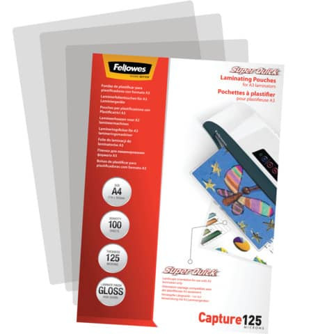 Laminierhülle 100ST A4 FELLOWES 5440101 SQ