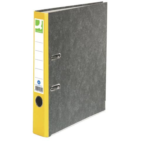 Ordner Pappe A4 50mm gelb Q-CONNECT KF18717/15063434000