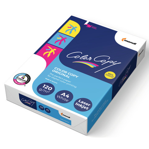 Kopierpapier A4 120g weiß 250Bl MONDI ColorCopy 8687A12S