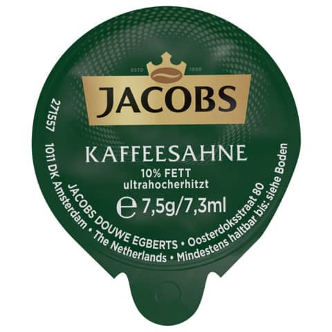 JACOBS Kaffeesahne, 7,5g 240 Stück Jacobs 764720/4031766