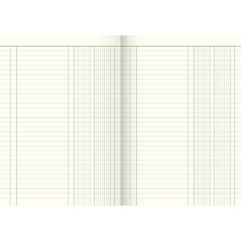 Spaltenbuch mit festem Kopf - A4, 2 Spalten, 40 Blatt