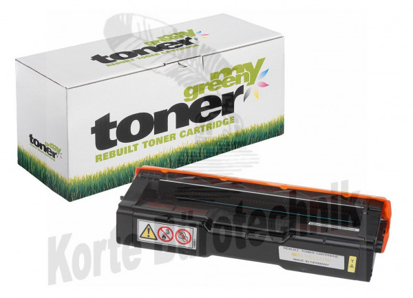 my green toner Toner-Kit gelb (190261) ersetzt 407643